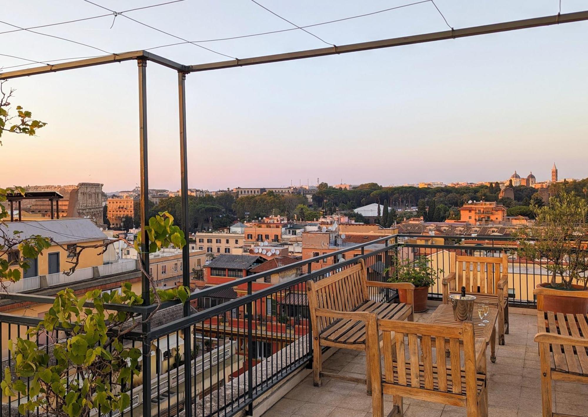 Colosseo Penthouse With 360° View Rooftop * Roma